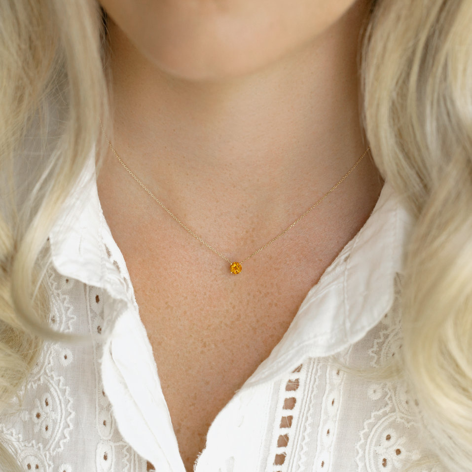 Náhrdelník s citrínem Thalassali