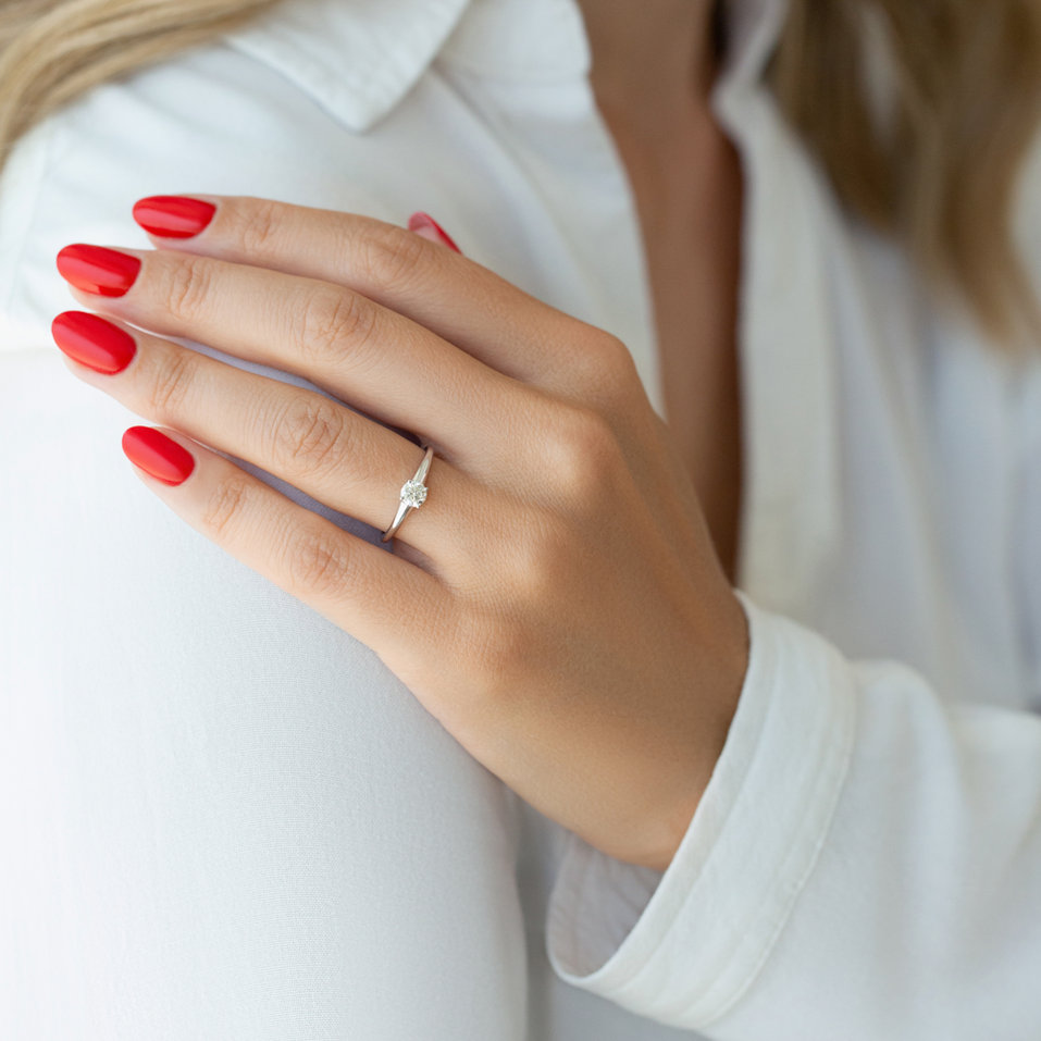 Prsten s diamantem Federica
