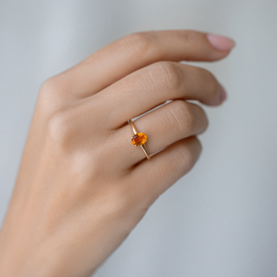 Prsten s tanzanitem Mystic Light