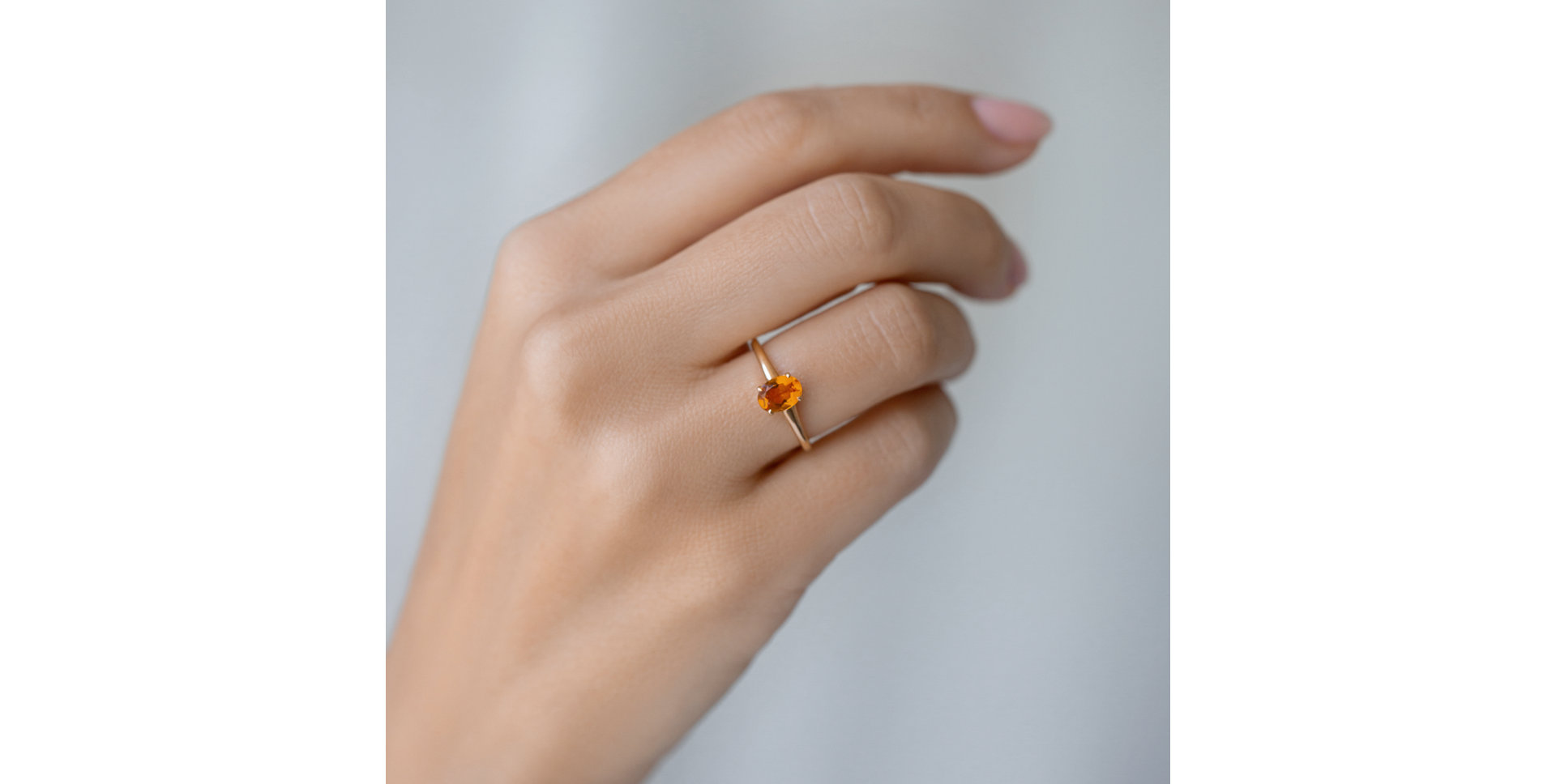 Prsten s rhodolitem Mystic Light