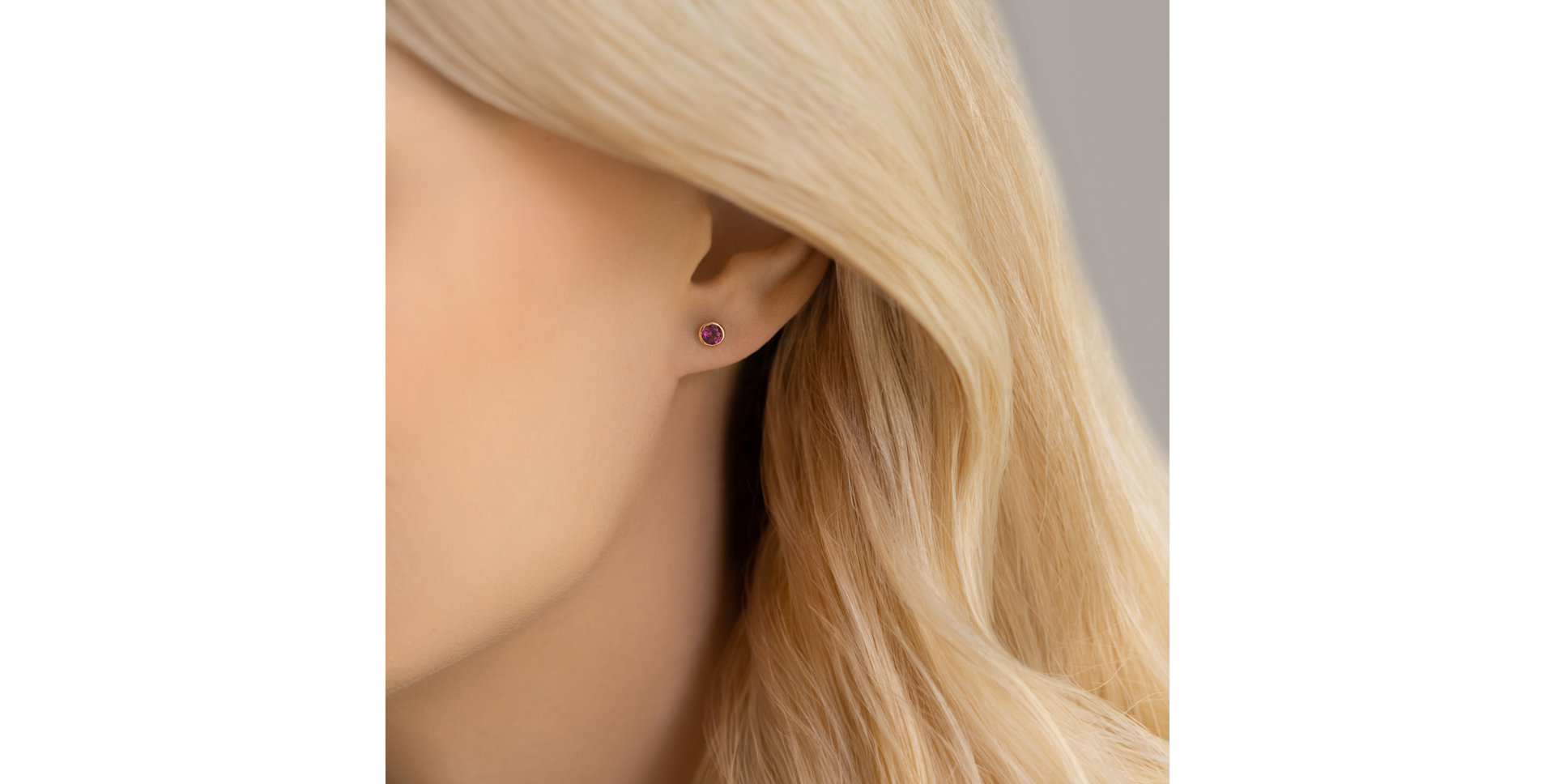 Naušnice s topazem Shiny Dots