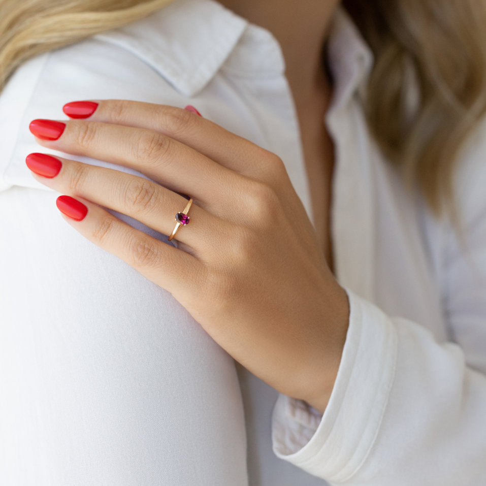 Prsten se safírem Mystic Abyss