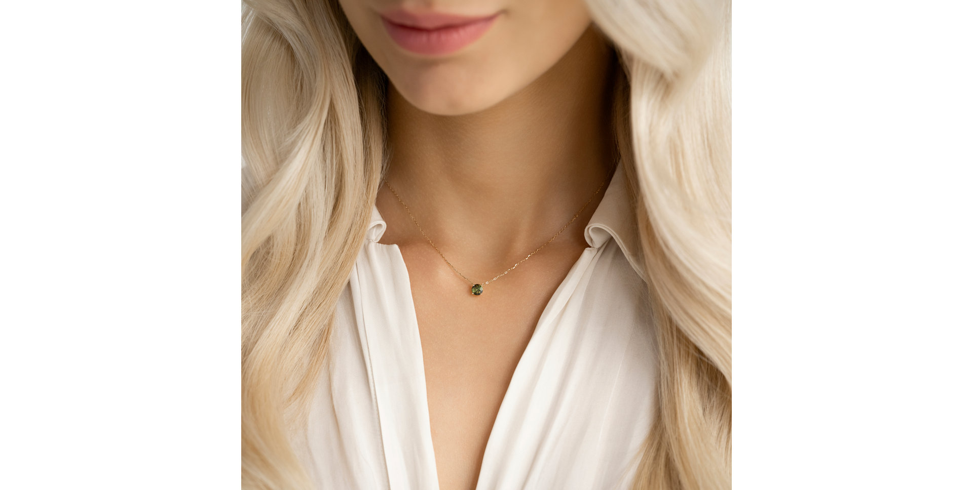 Náhrdelník se smaragdem Nauticalia