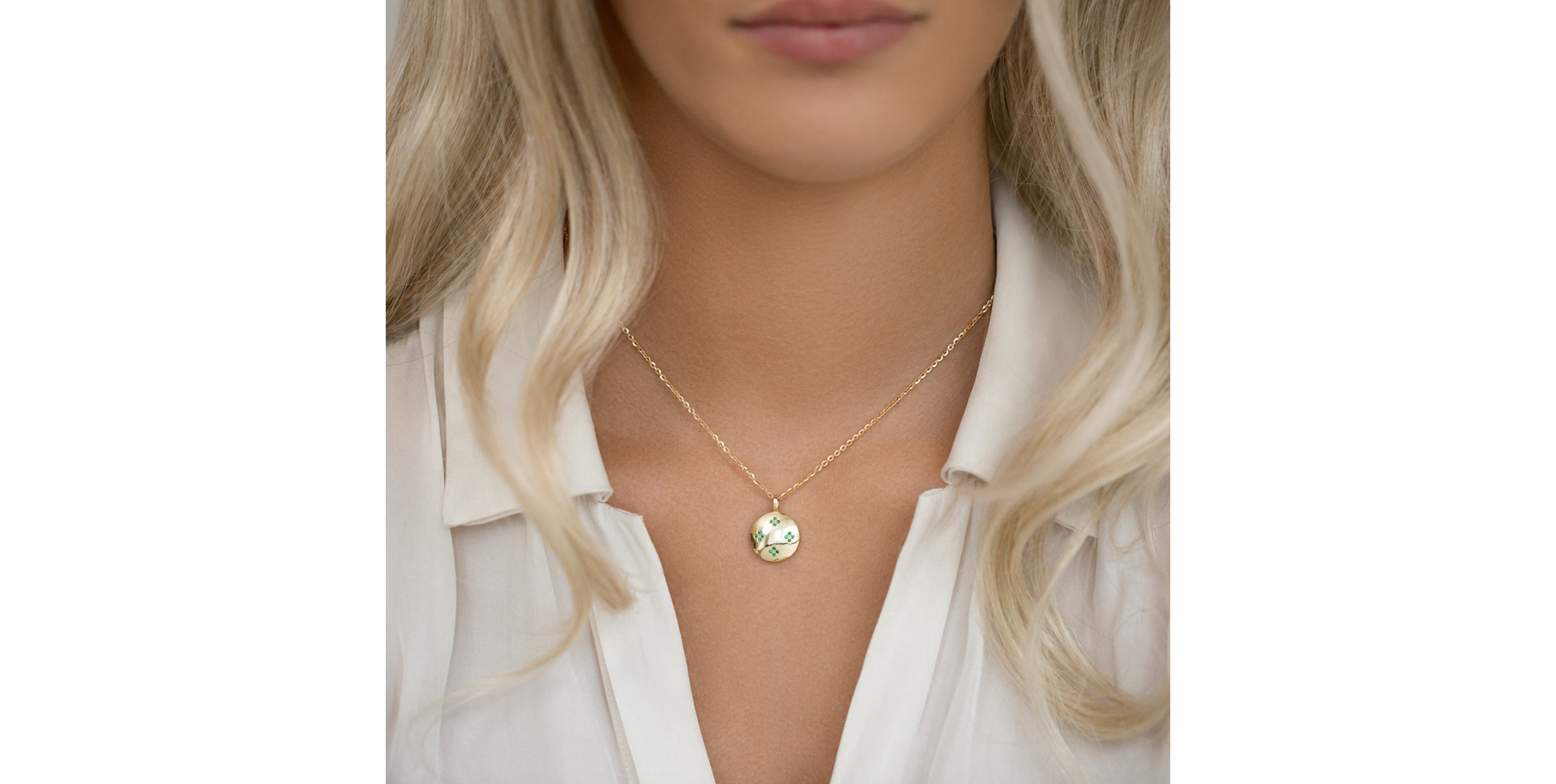 Náhrdelník se safíry Aveline