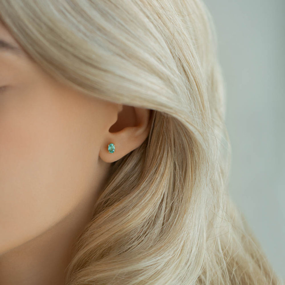 Náušnice s apatitem Mystic Abyss