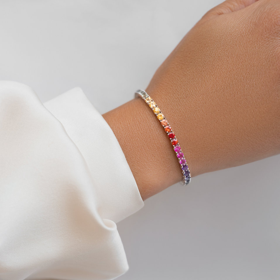 Náramek se safíry Gradient Harmony