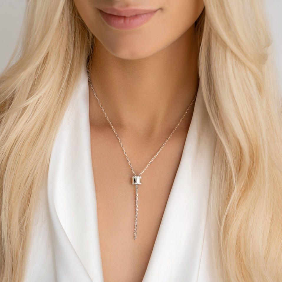 Náhrdelník s diamanty Ebba