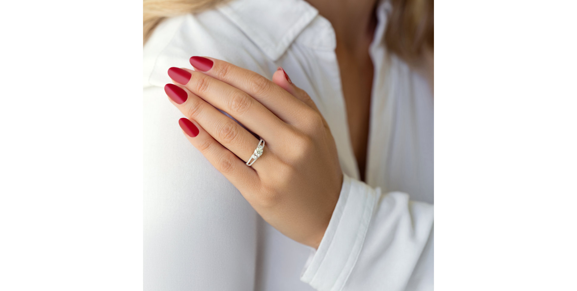 Prsten s diamanty Ramiya