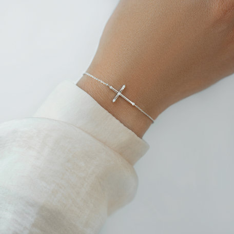 Náramek s diamanty Holy Cross