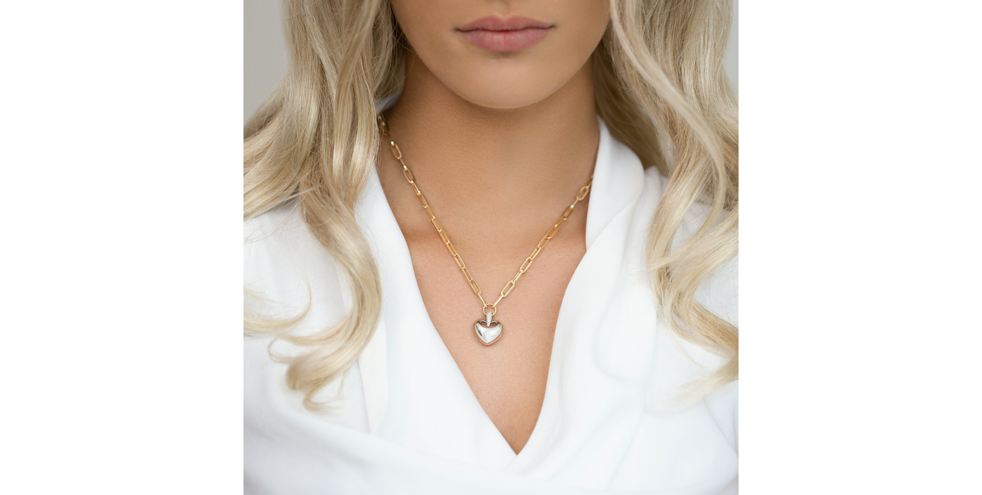 Náhrdelník s diamanty Love Mania