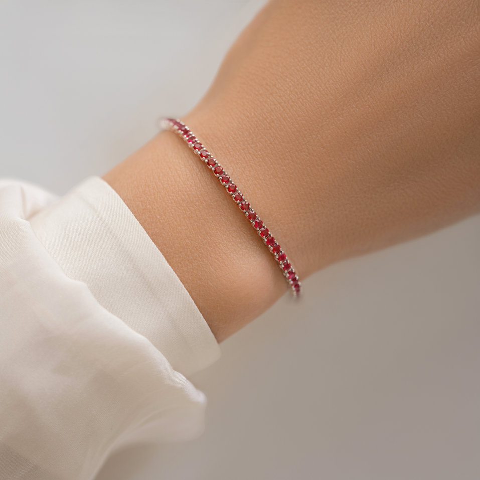 Náramek se smaragdy Infinite Glow