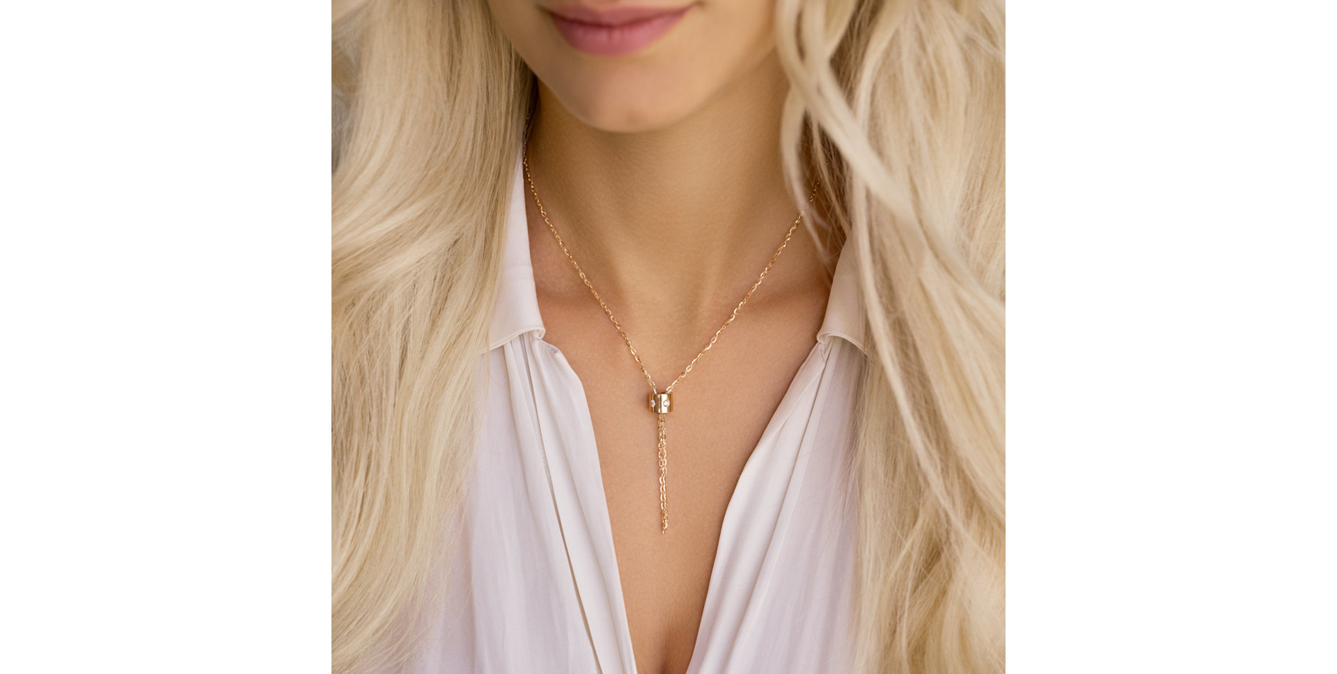 Náhrdelník s diamanty Ring of Unity