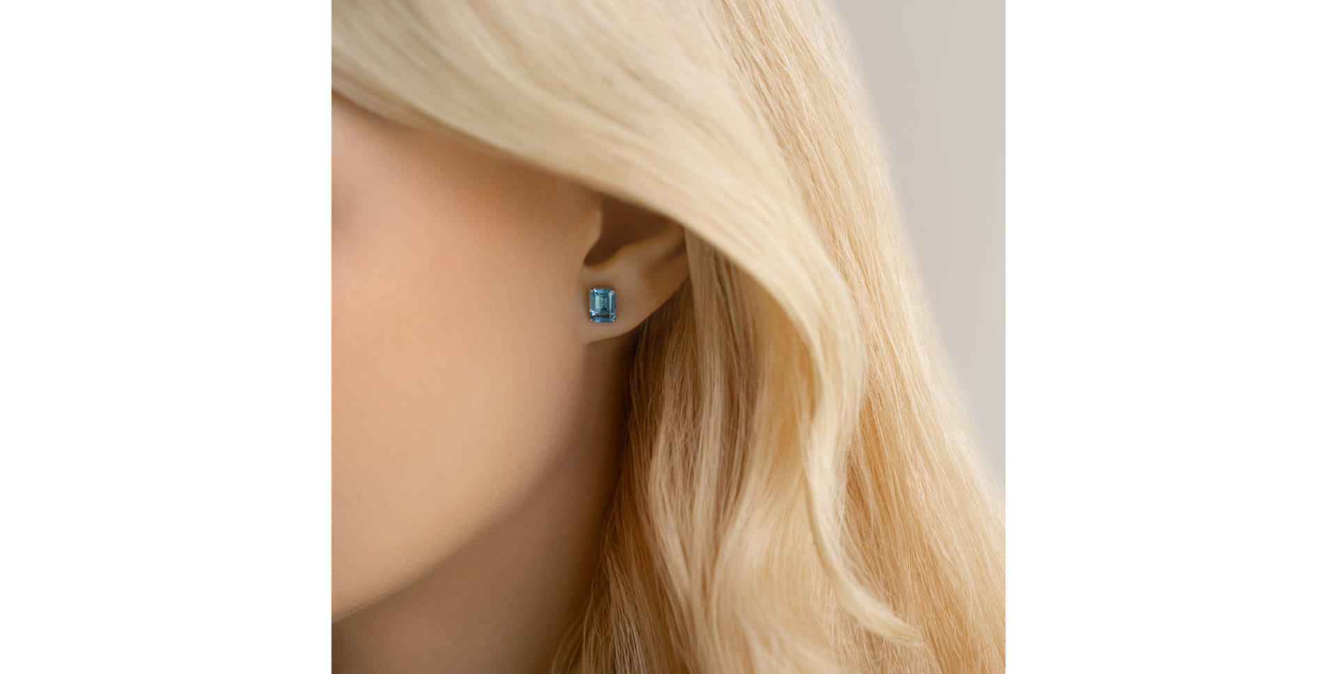 Náušnice s topazem Vaeloria