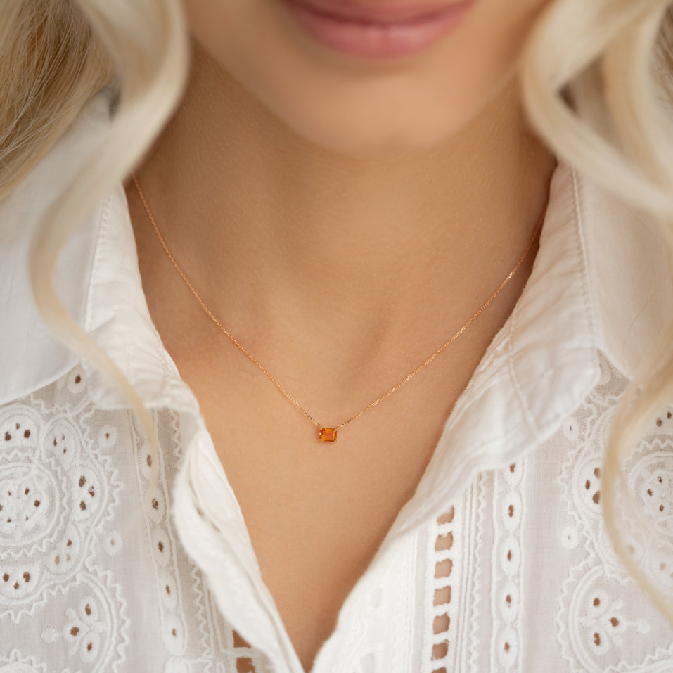 Náhrdelník s rhodolitem Winslow