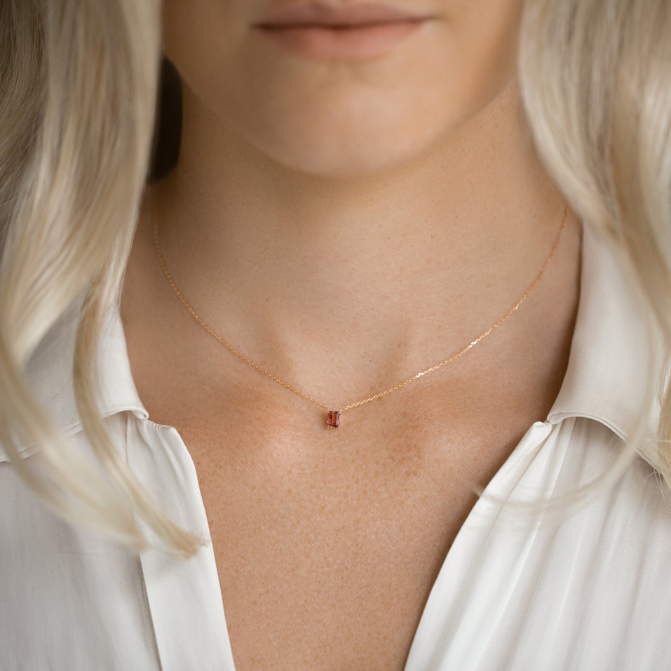 Náhrdelník se smaragdem Mosselyn