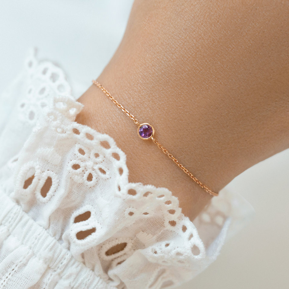 Náramek se smaragdem Neon Dot