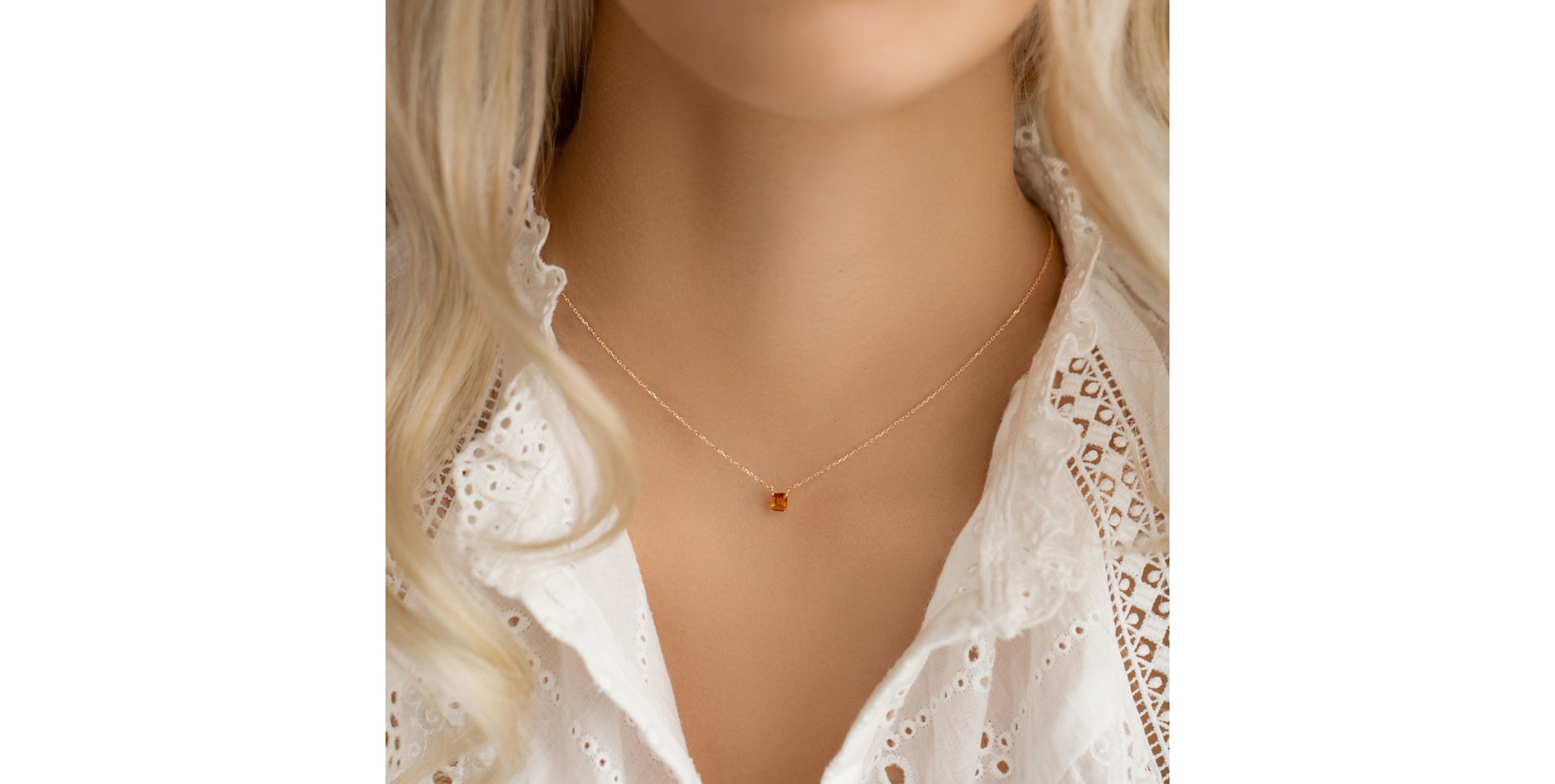 Náhrdelník se safírem Winslow