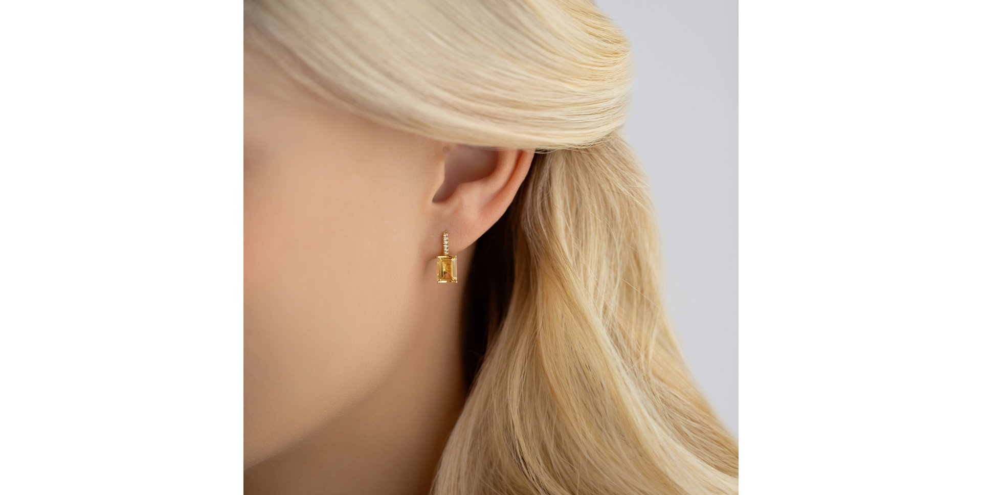 Náušnice s diamanty a tanzanitem Mireth