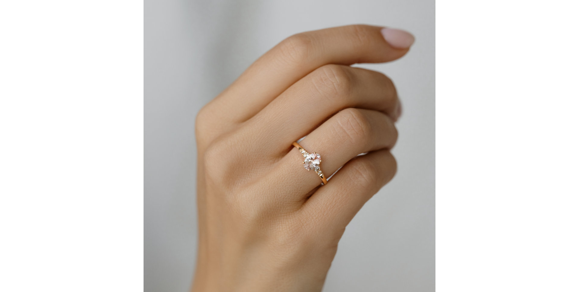 Prsten s diamanty a citrínem Melisandra