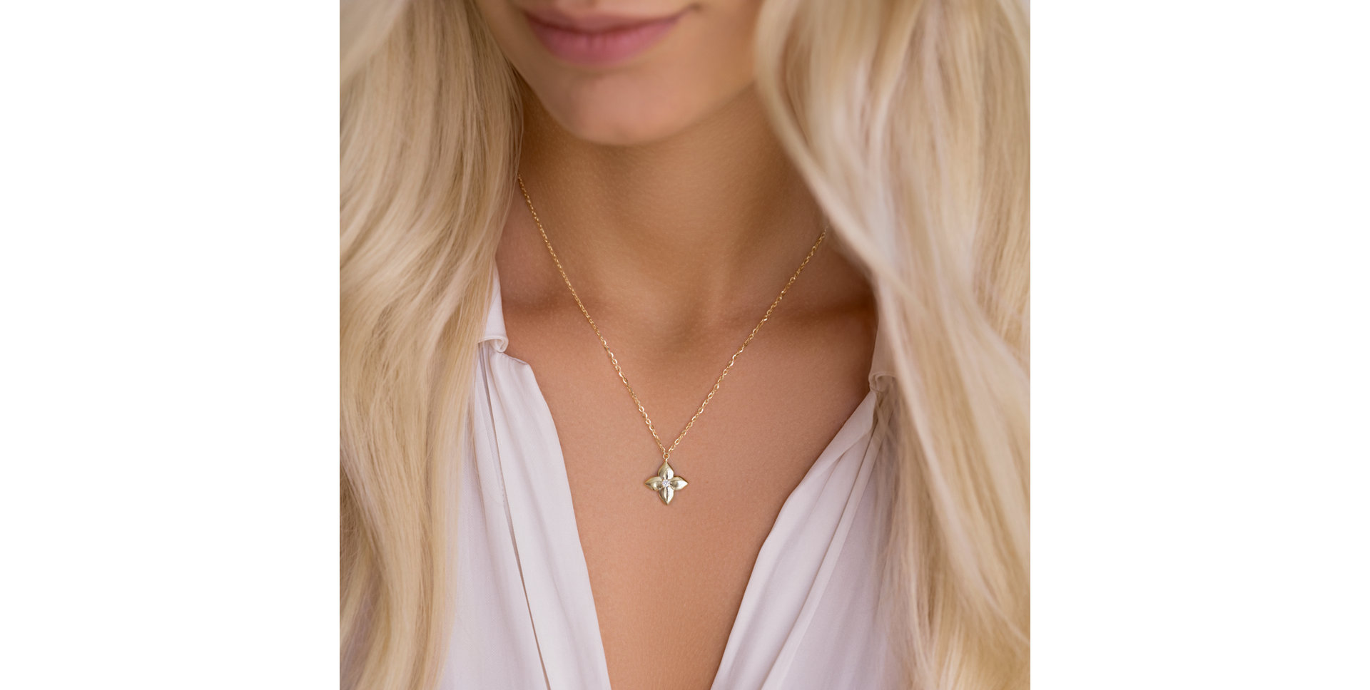 Náhrdelník s diamantem Lily’s Grace