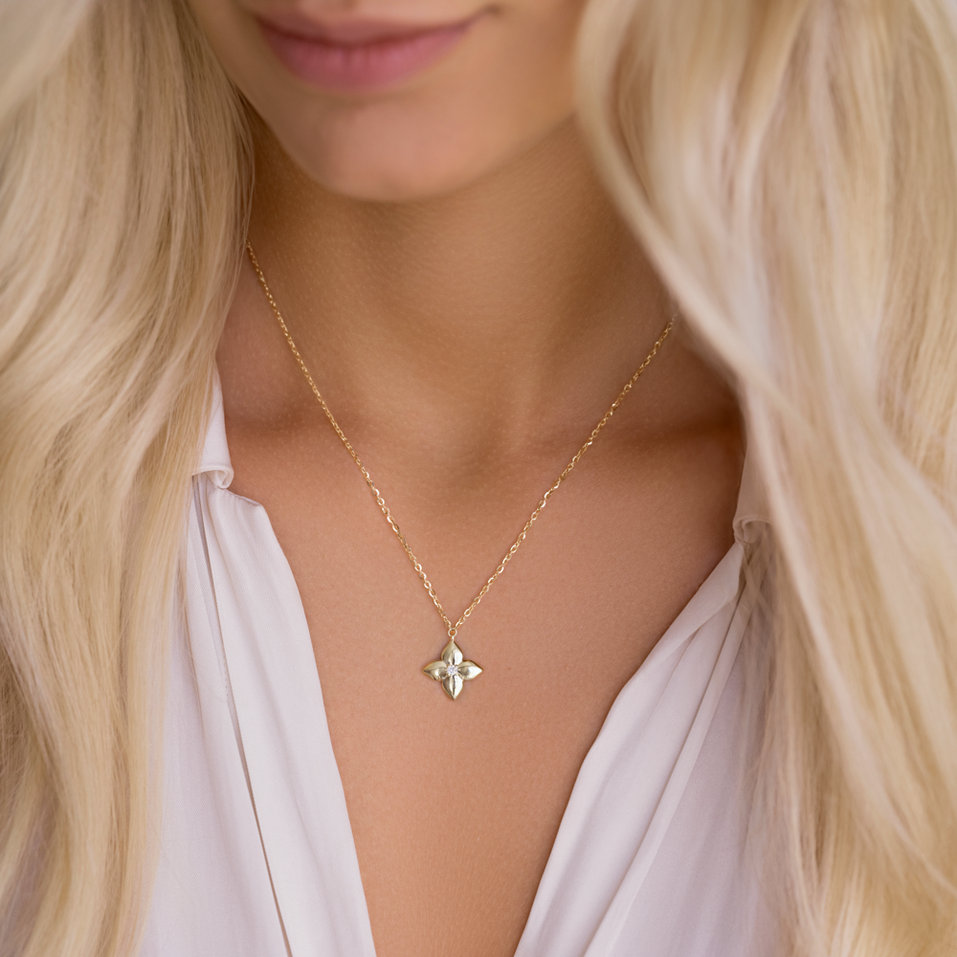 Náhrdelník s diamantem Lily’s Grace