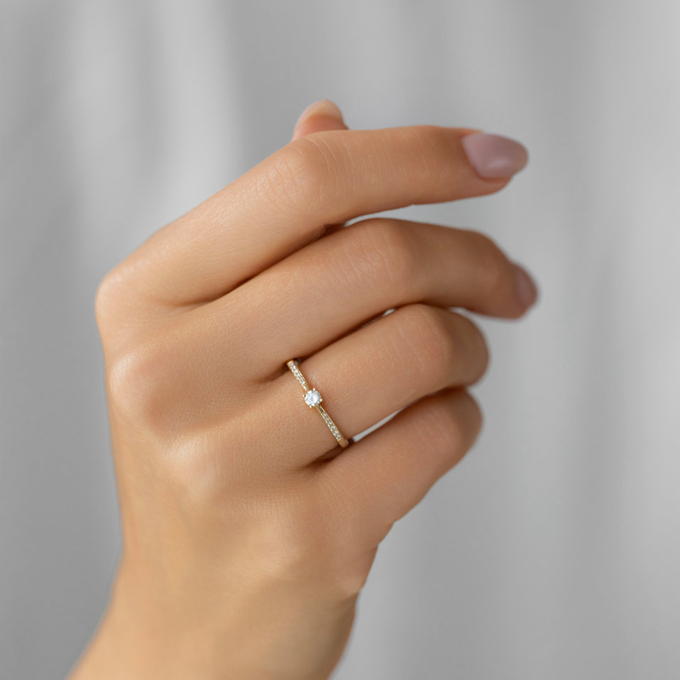 Prsten s diamanty Pure Love