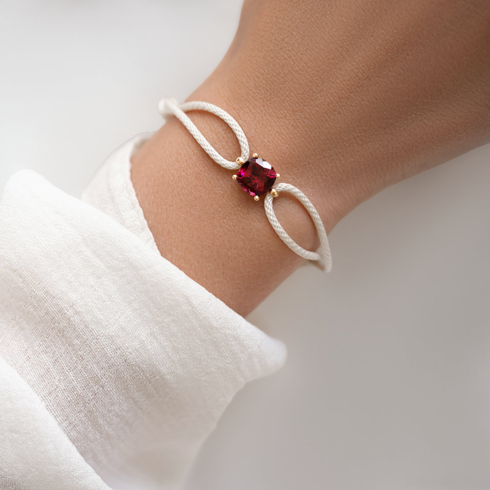 Náramek s topazem Faith