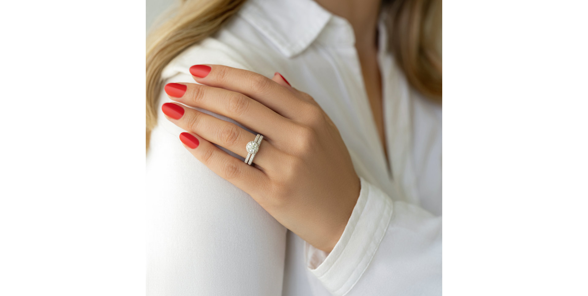 Prsten s diamanty Sandriné