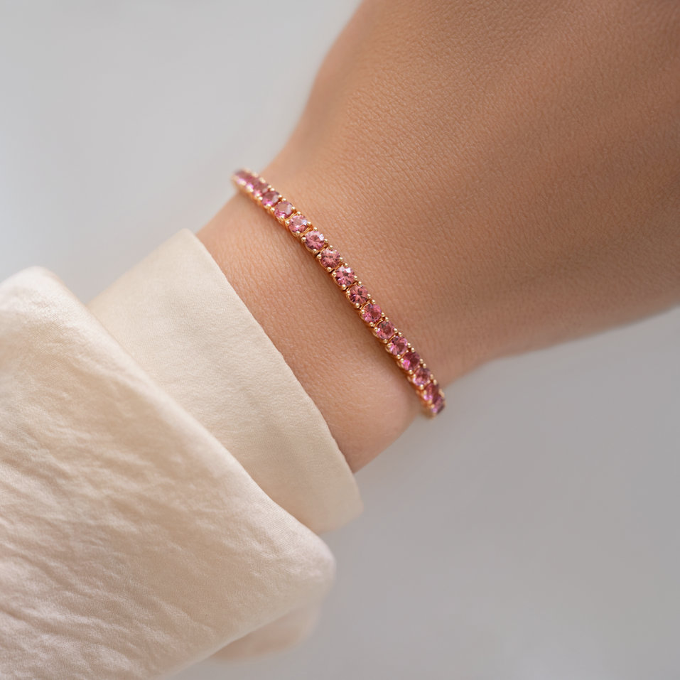 Náramek s rhodlitem Infinite Glow