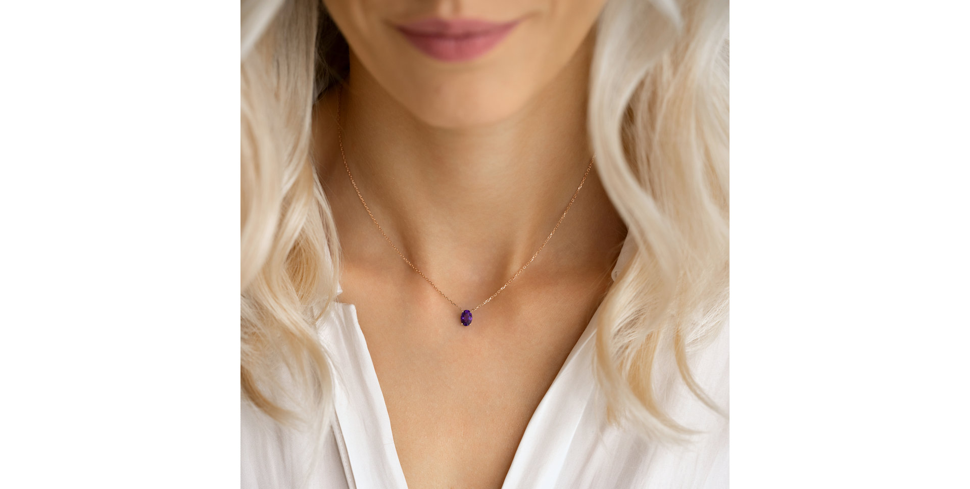 Náhrdelník s rubínem Mystic Abyss