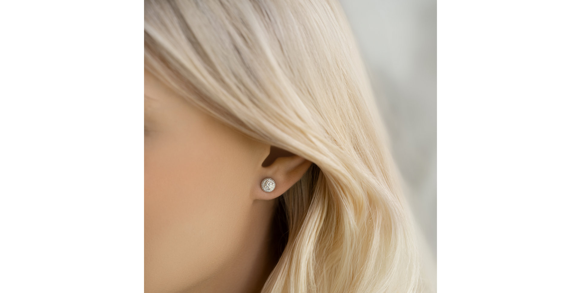 Náušnice s diamanty Sparkling Rain