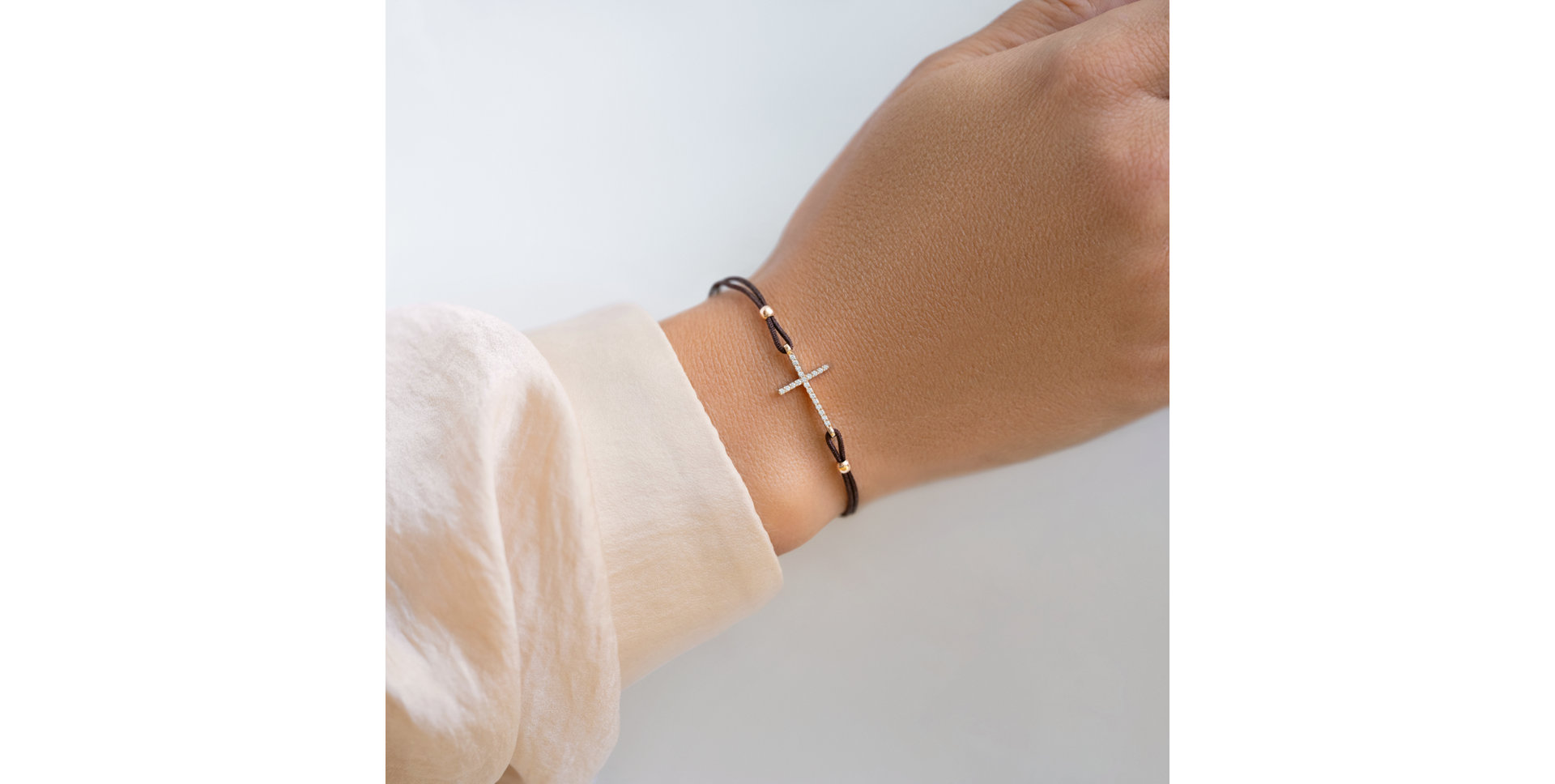 Náramek s diamanty Crosima