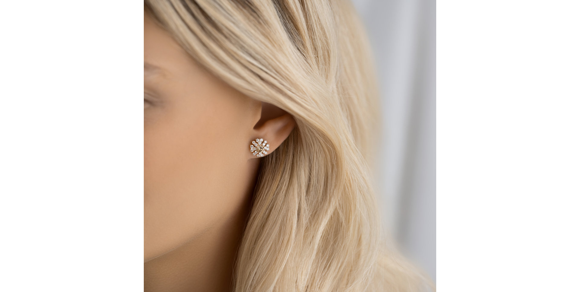 Náušnice s diamanty Graciano