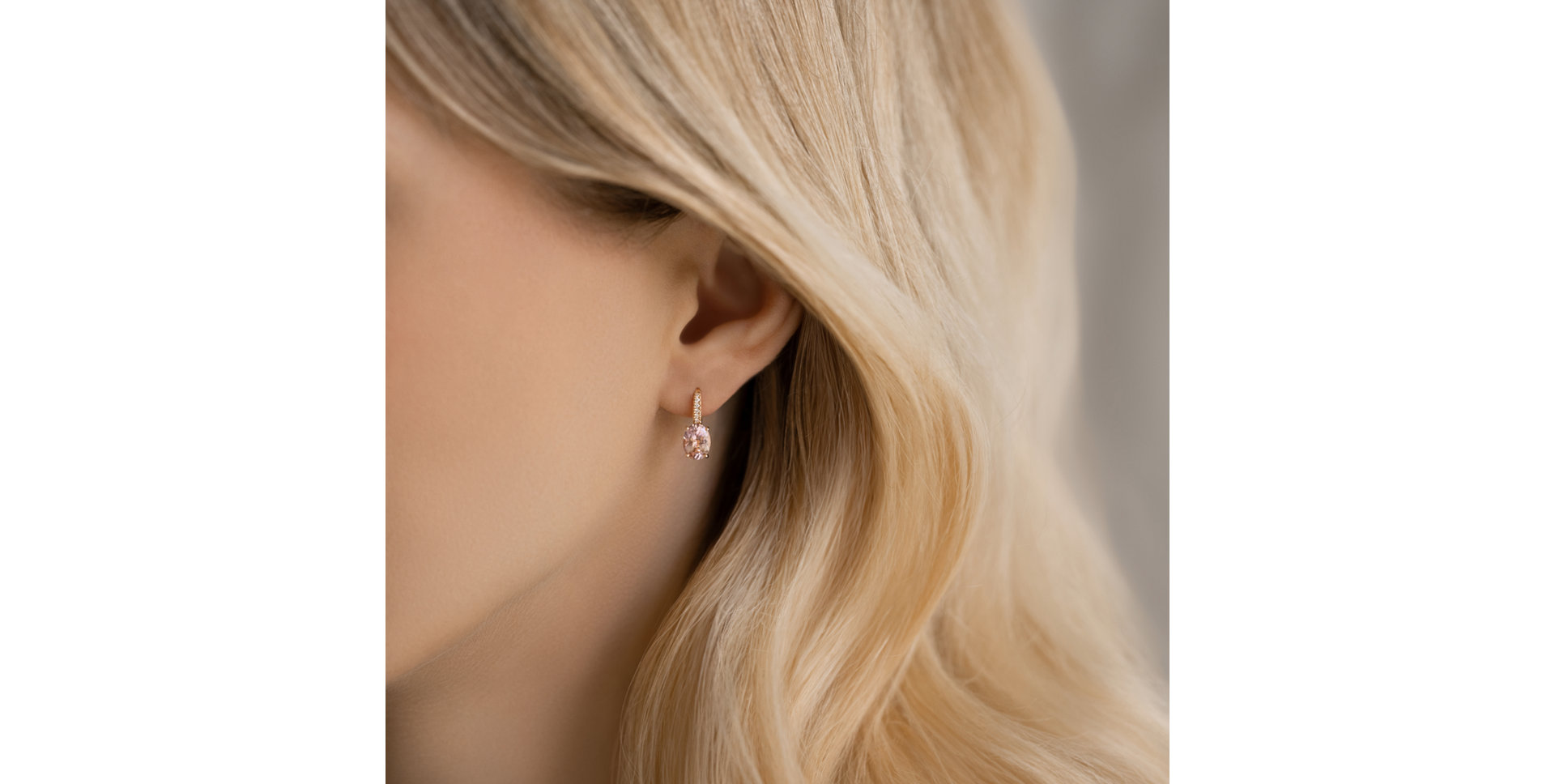 Náušnice s diamanty a turmalínem Niké Elegance