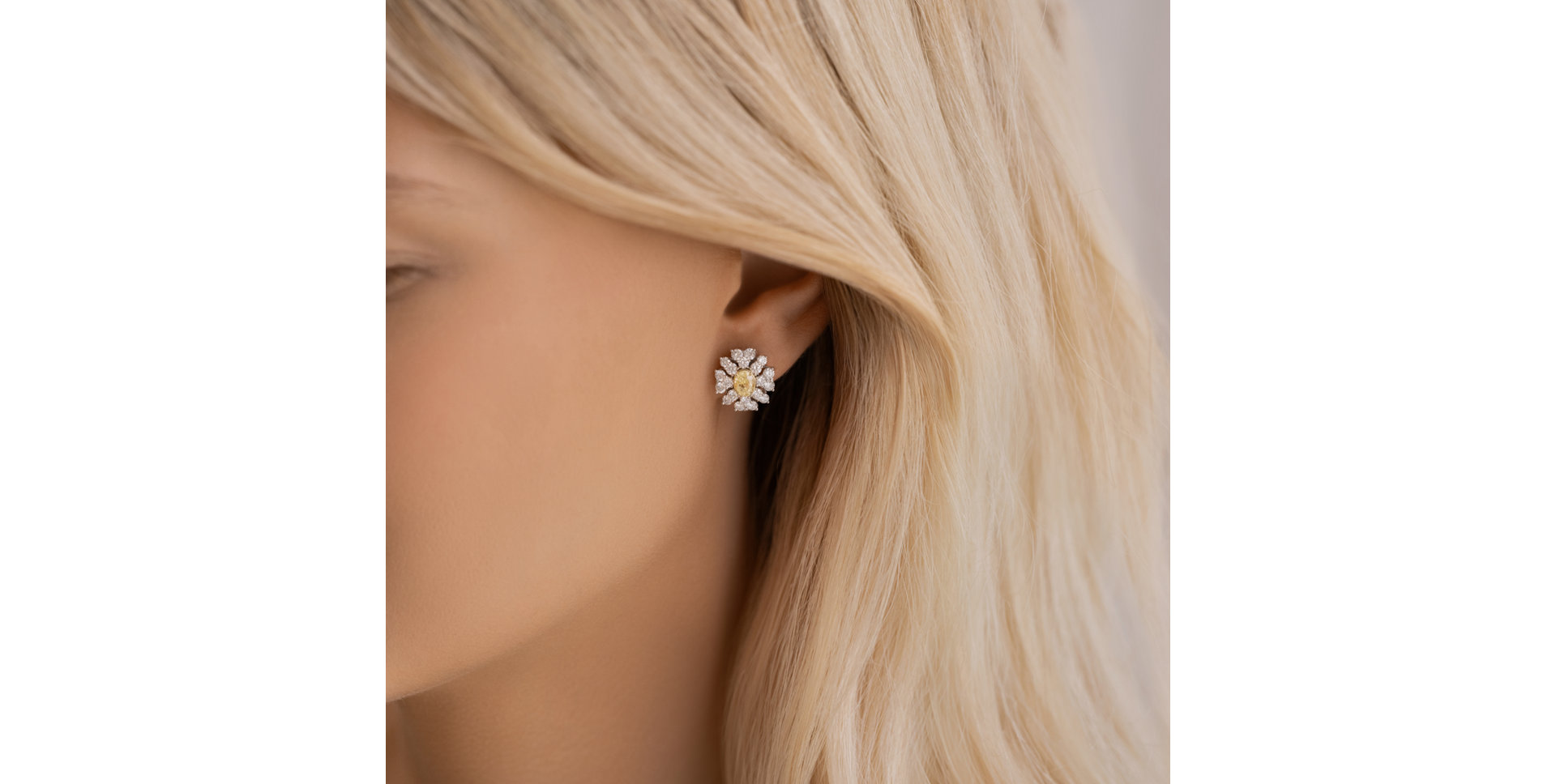 Náušnice s diamanty Venancio