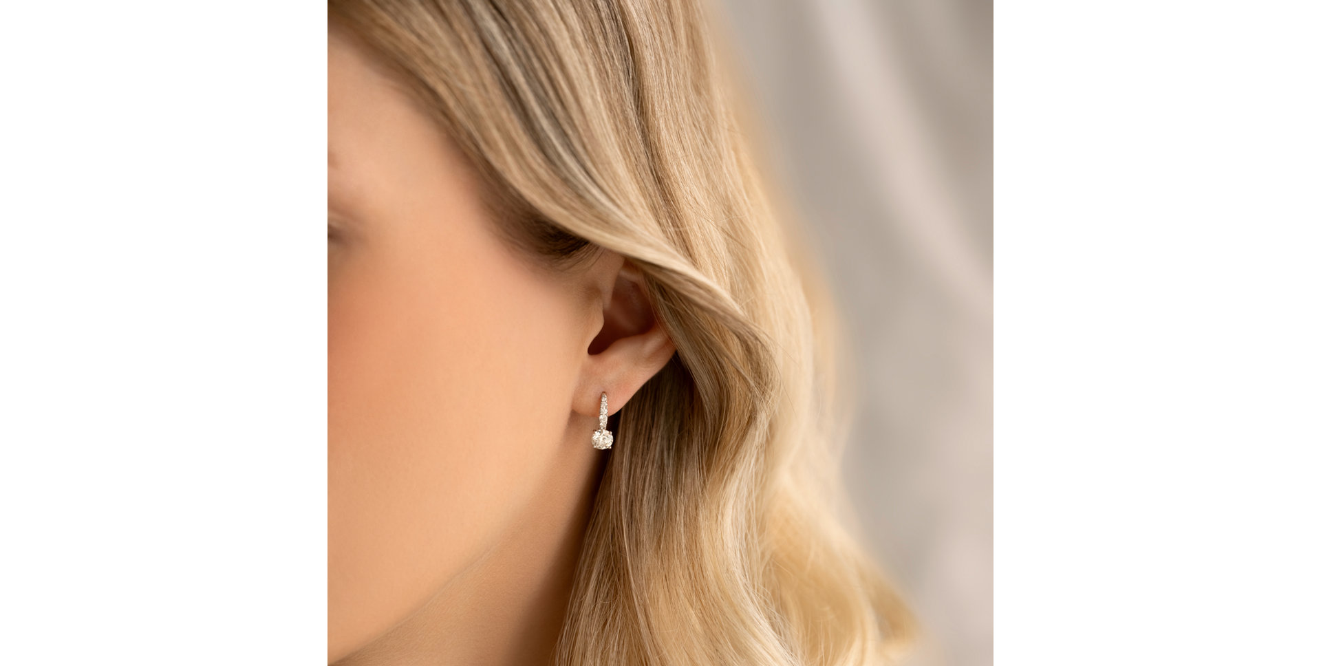 Náušnice s diamanty Evoria