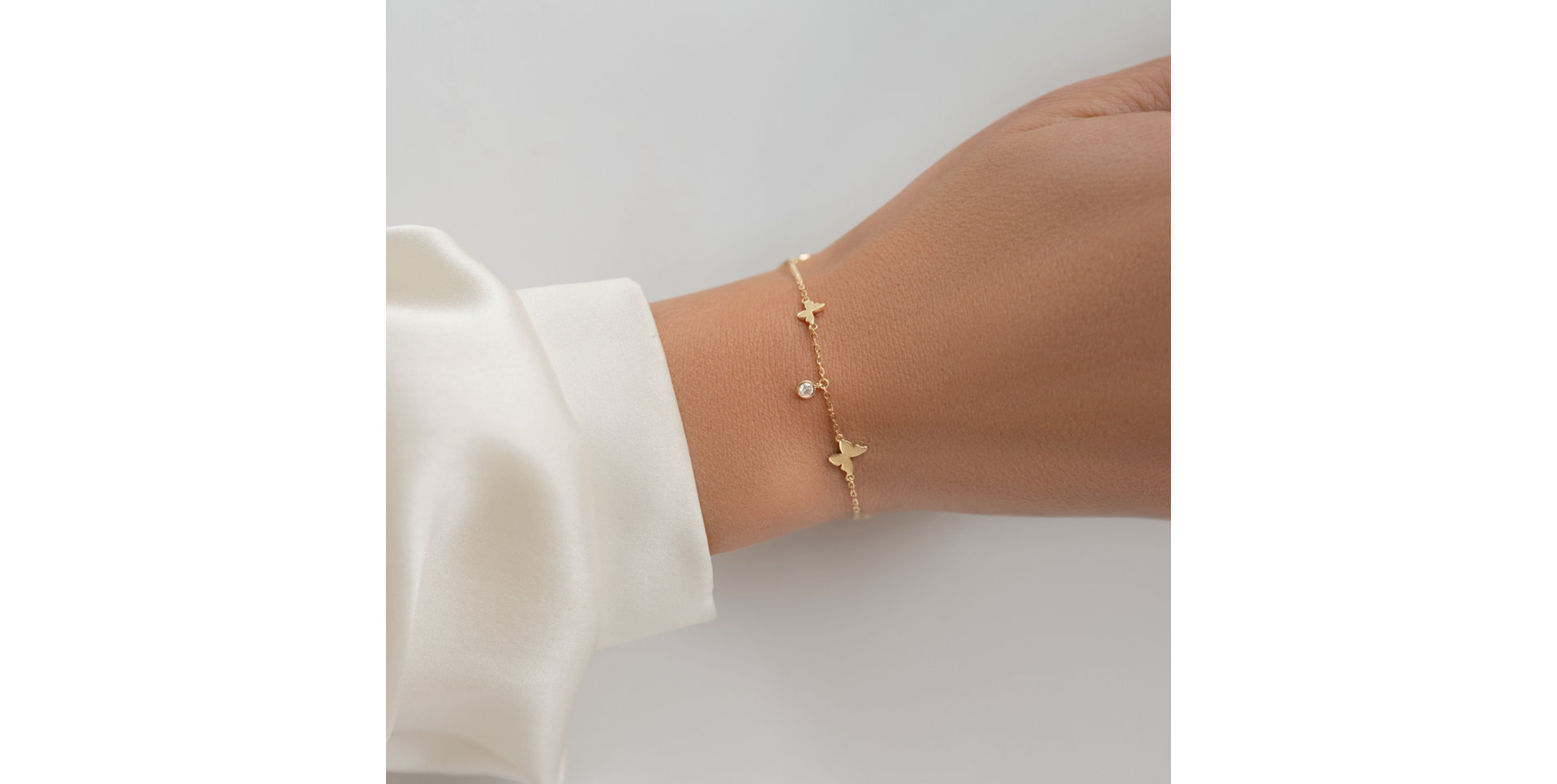 Náramek s diamantem Luna’s Dance