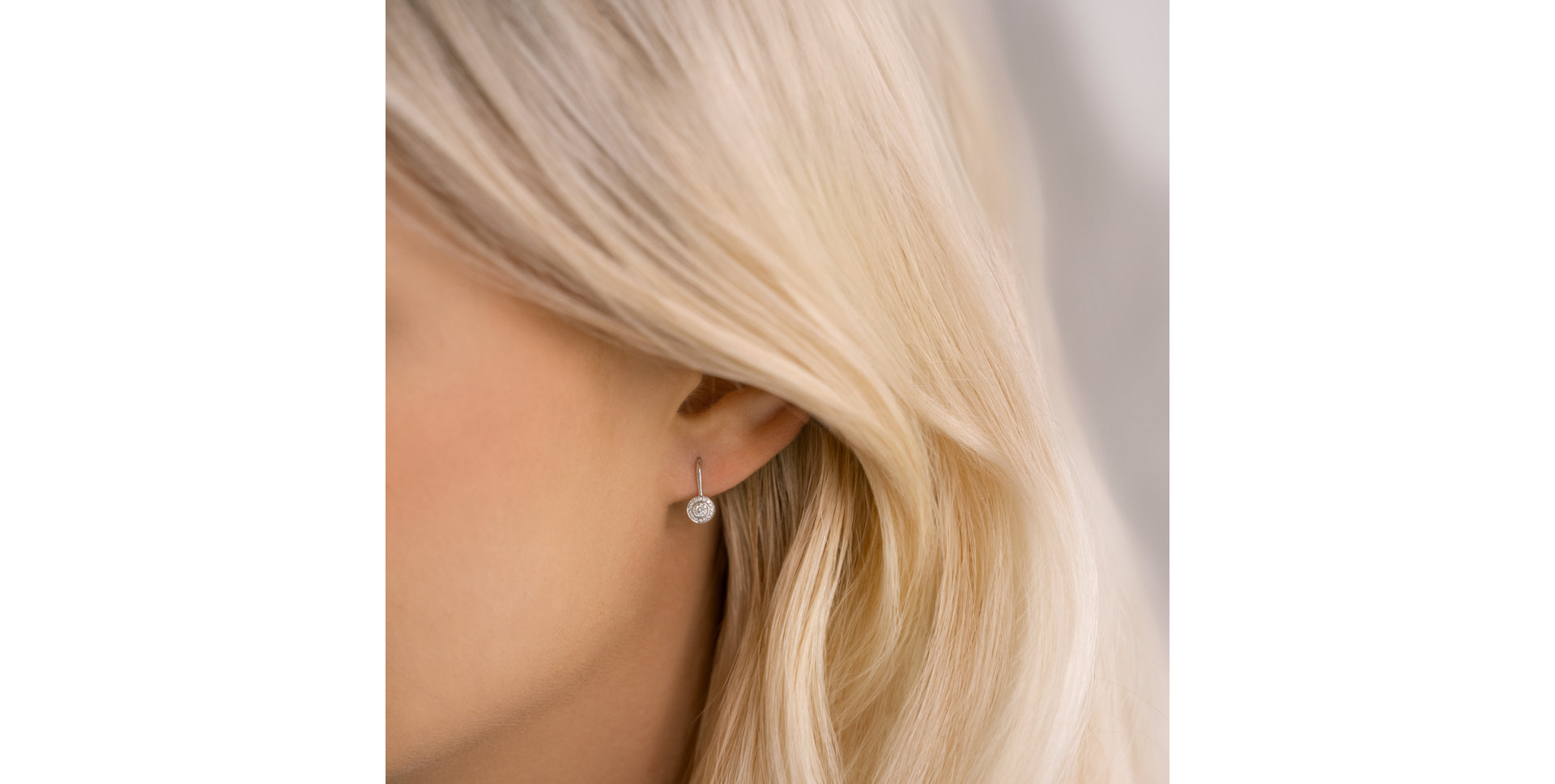 Náušnice s diamanty Alora