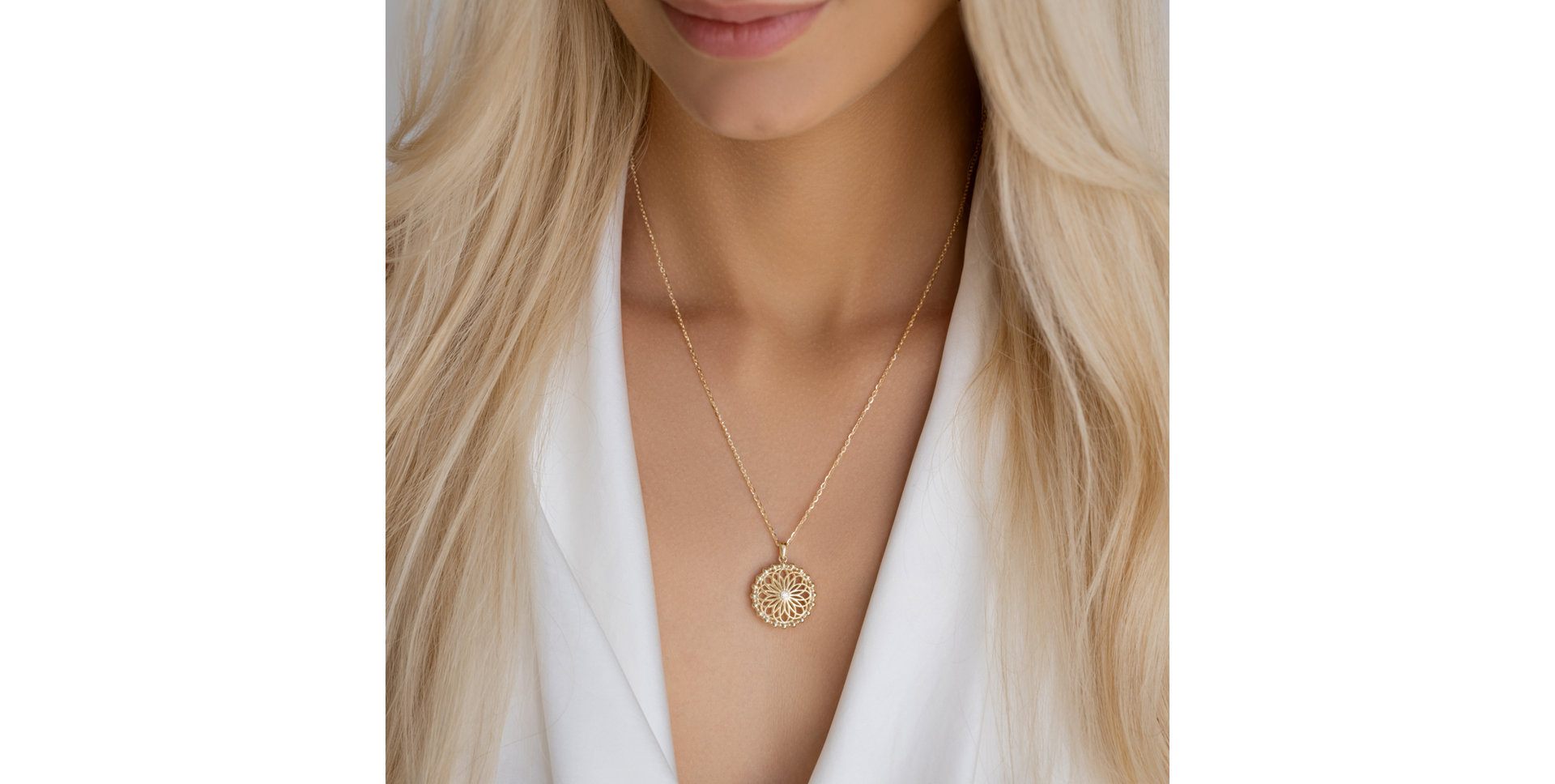 Náhrdelník s diamantem Touch of Light