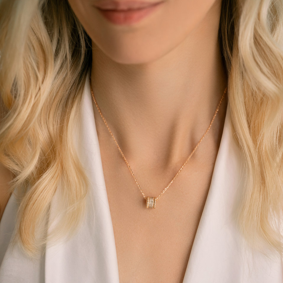 Náhrdelník s diamanty Ebelle