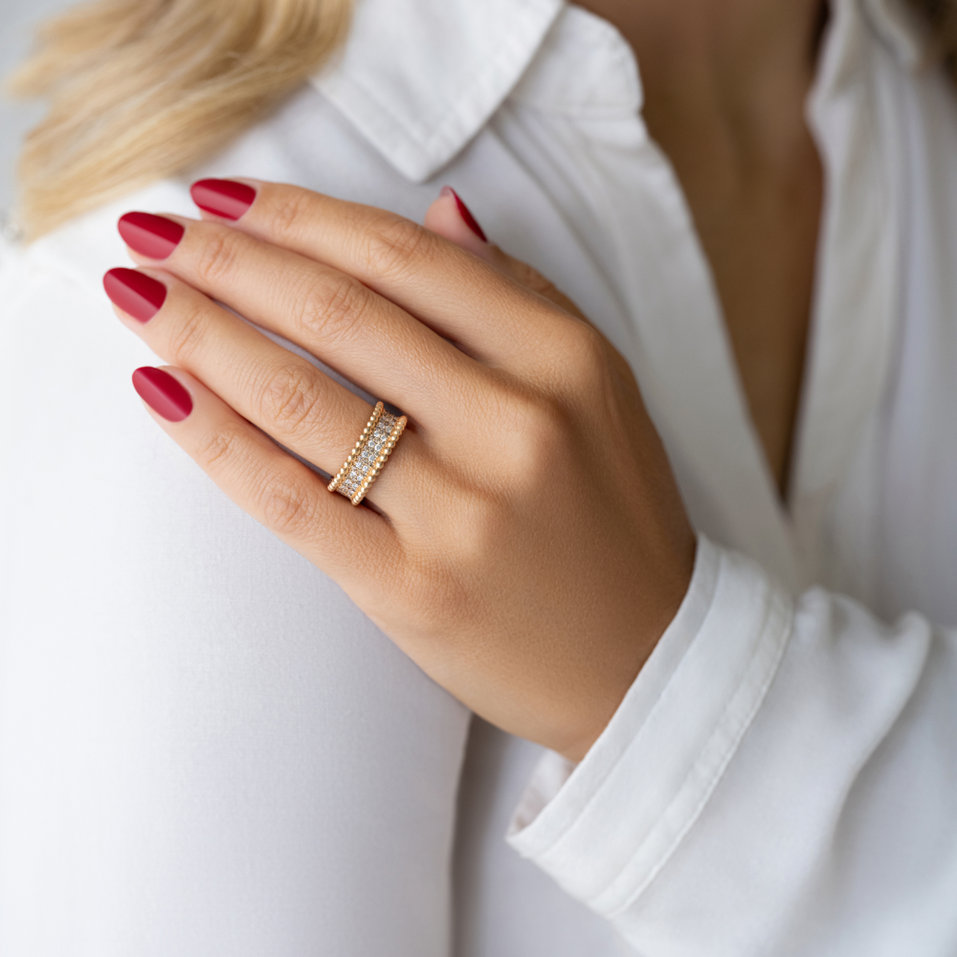 Prsten s diamanty The Ethernal Gleam