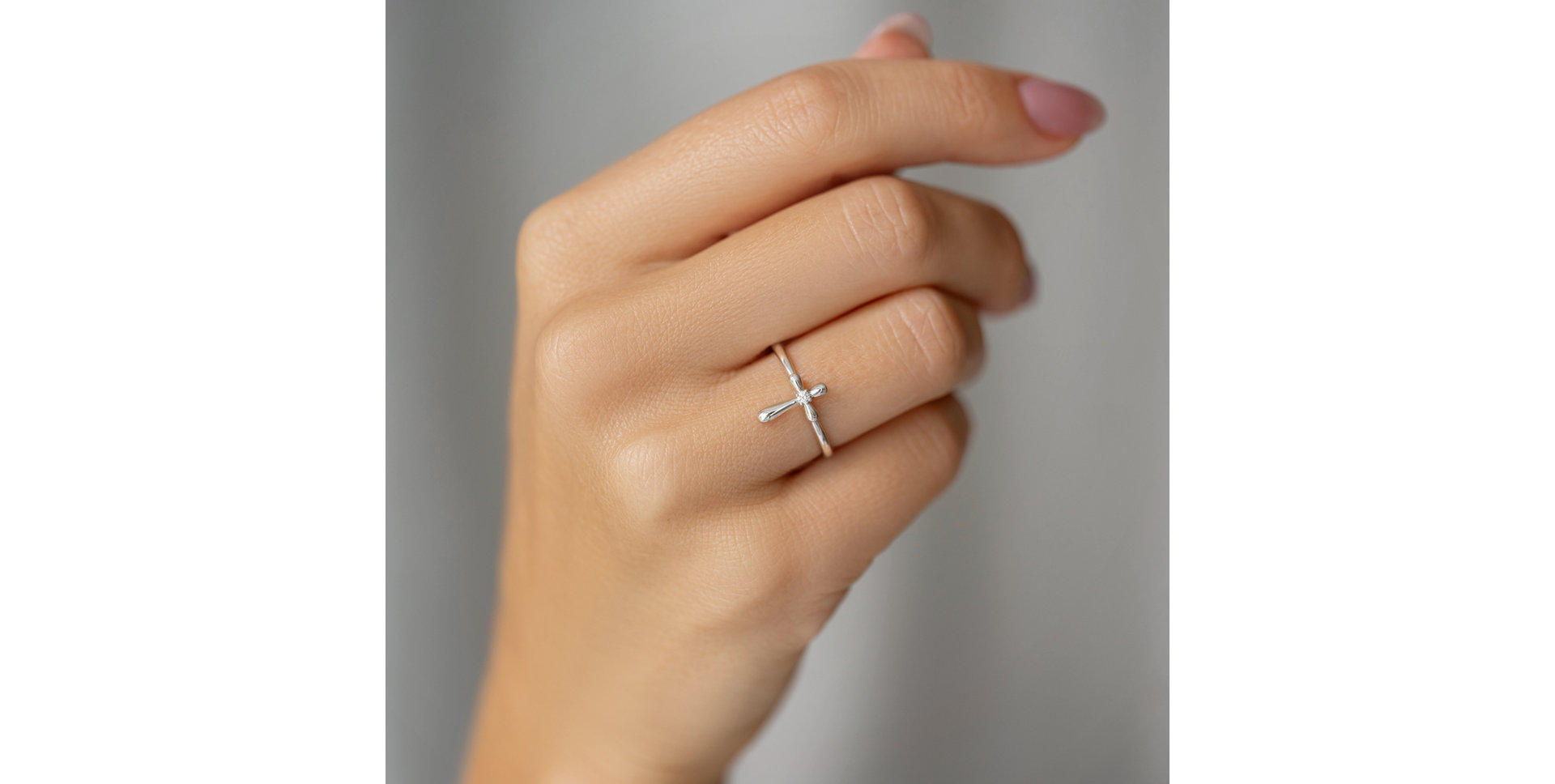 Prsten s diamantem Inner Light