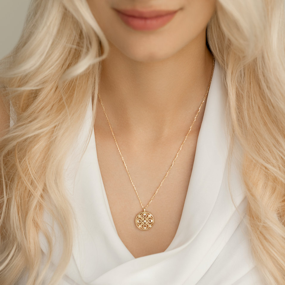 Náhrdelník s diamanty Aristeidis