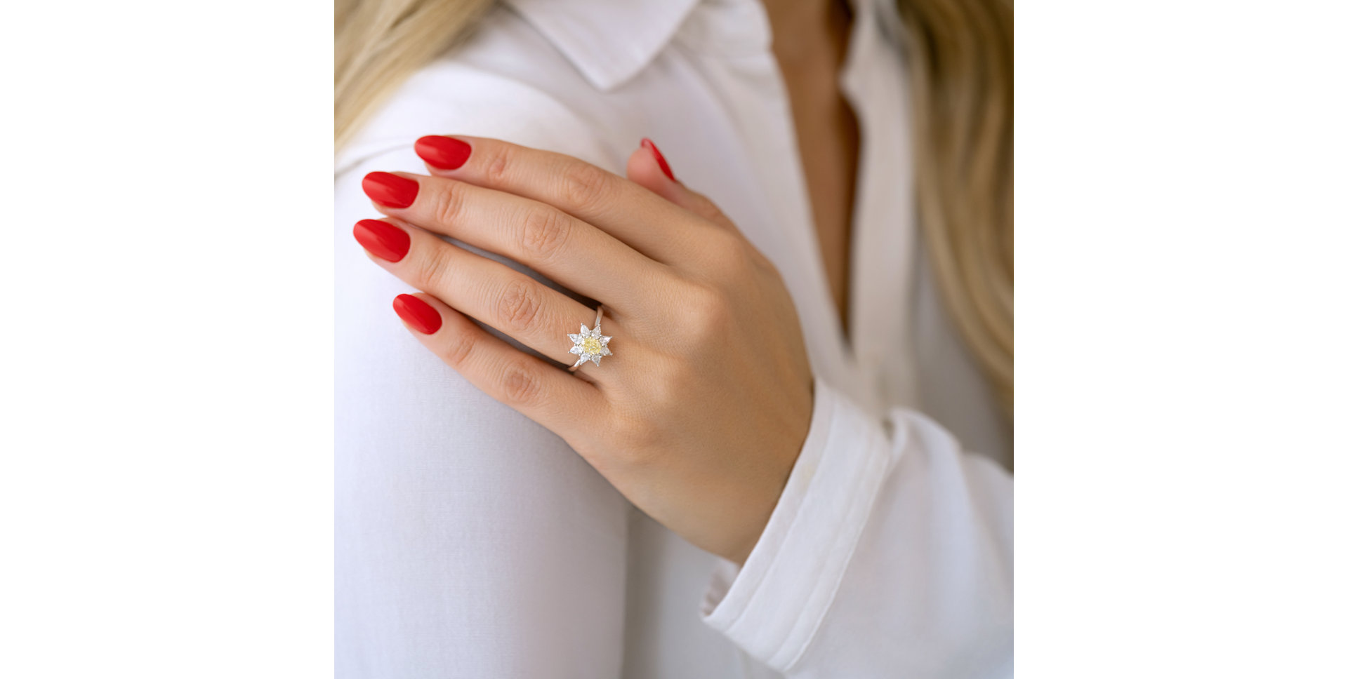 Prsten s diamanty Queen of Rays