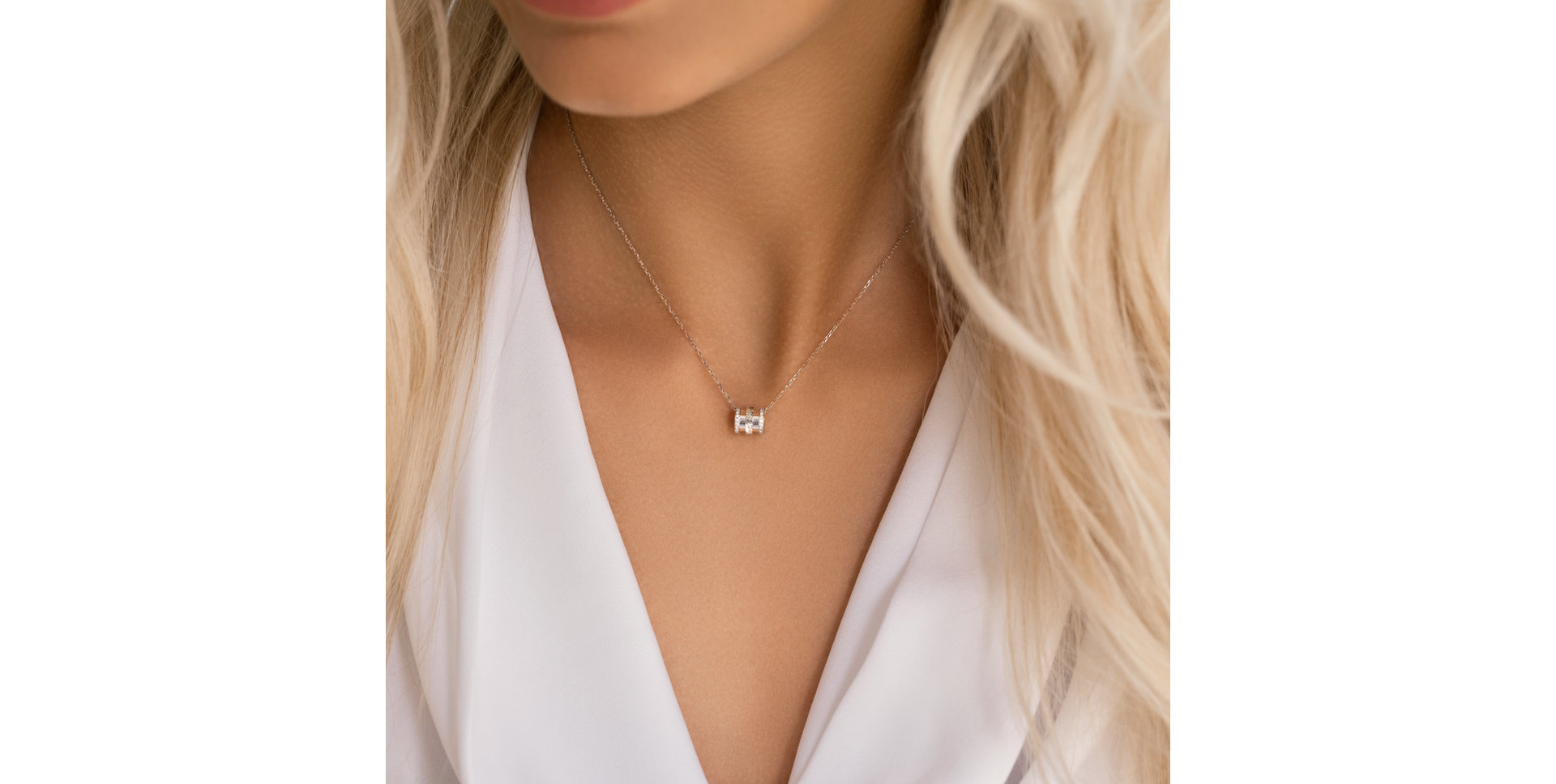 Náhrdelník s diamanty Glittering Cosmos