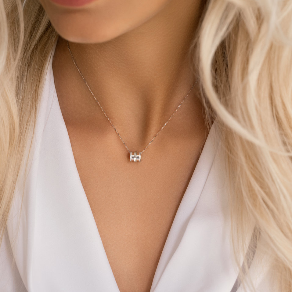 Náhrdelník s diamanty Glittering Cosmos