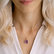 Náhrdelník s ametystem a diamanty Symmetrical Beauty3