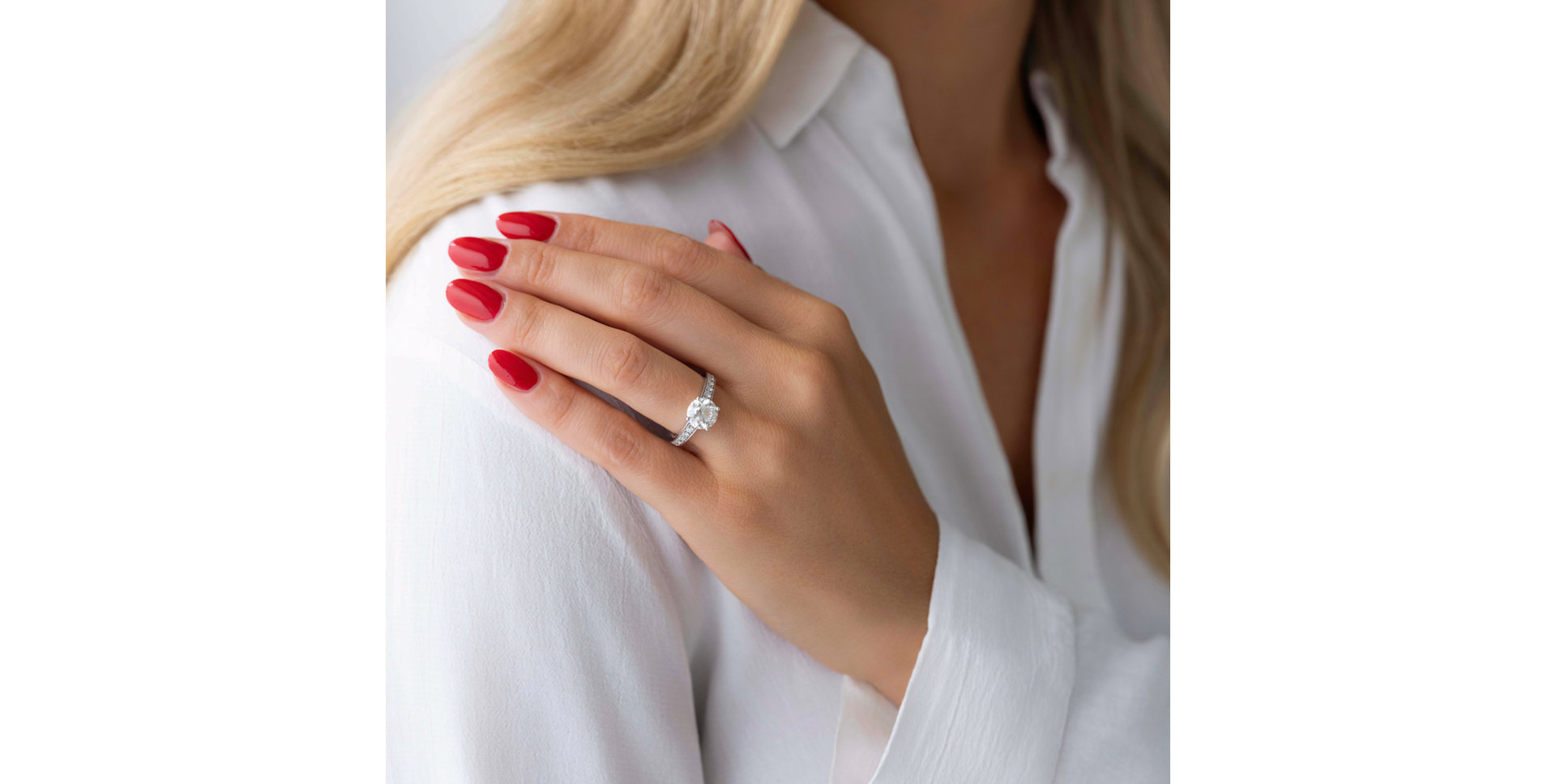 Prsten s diamanty The Yes Ring