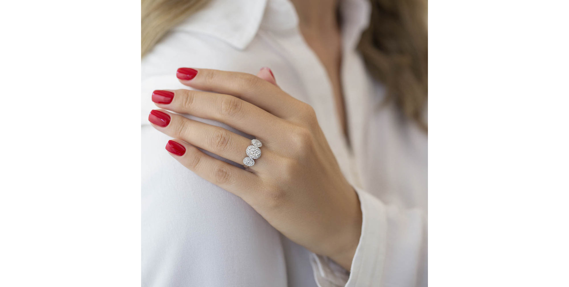 Prsten s diamanty Chaila