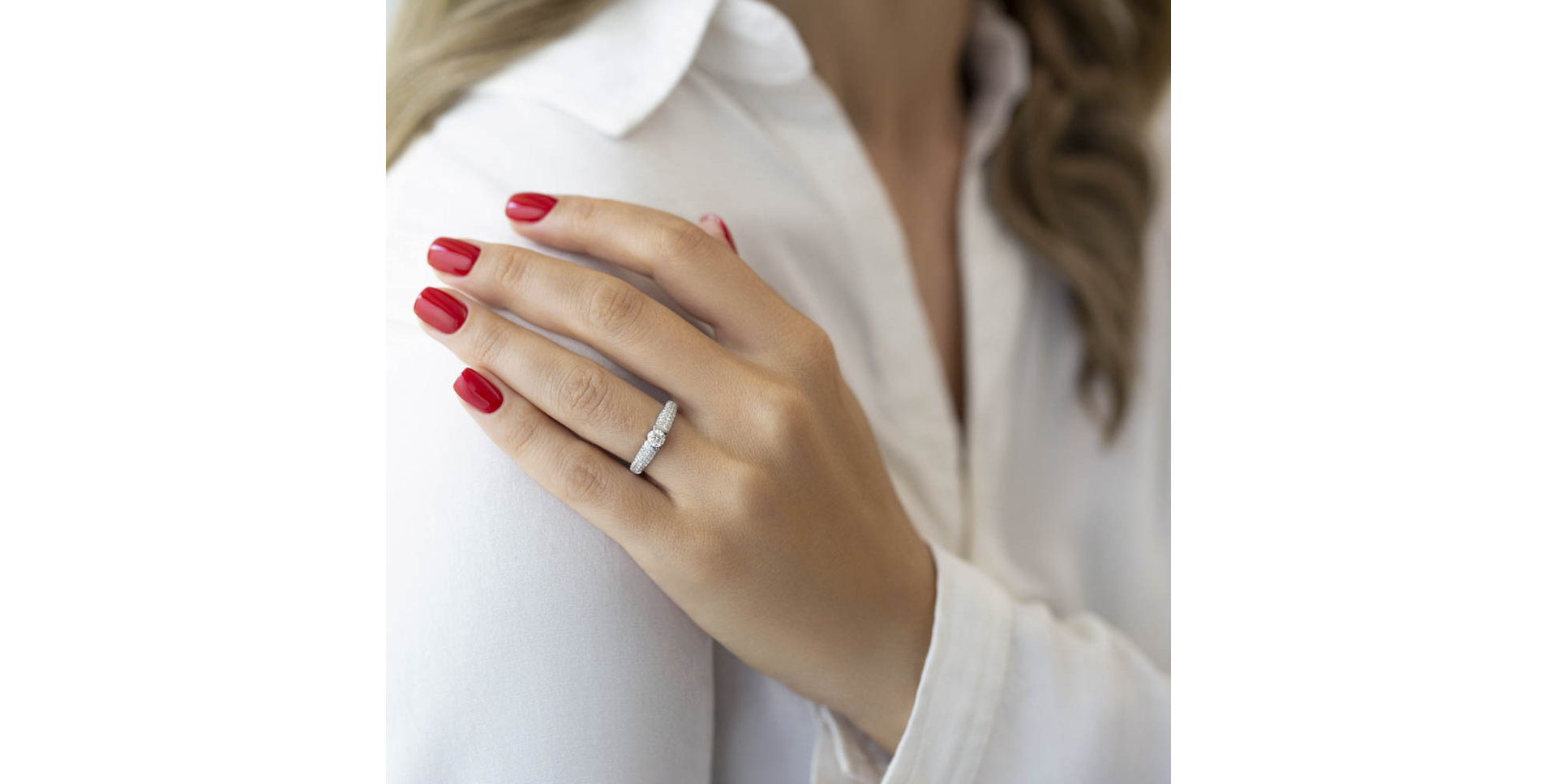 Prsten s diamanty Maurice